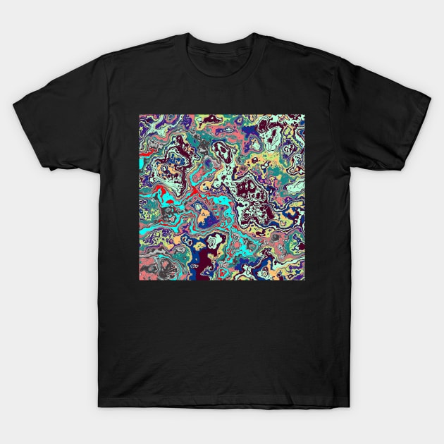 Creatures - Original Abstract T-Shirt by artsydevil